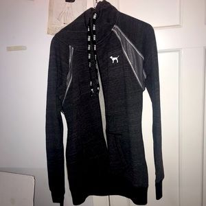 PINK Victoria Secret Black Sweat Shirt